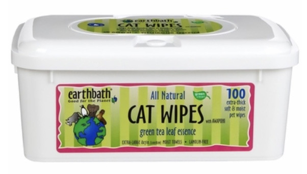earthbath all natural cat wipes