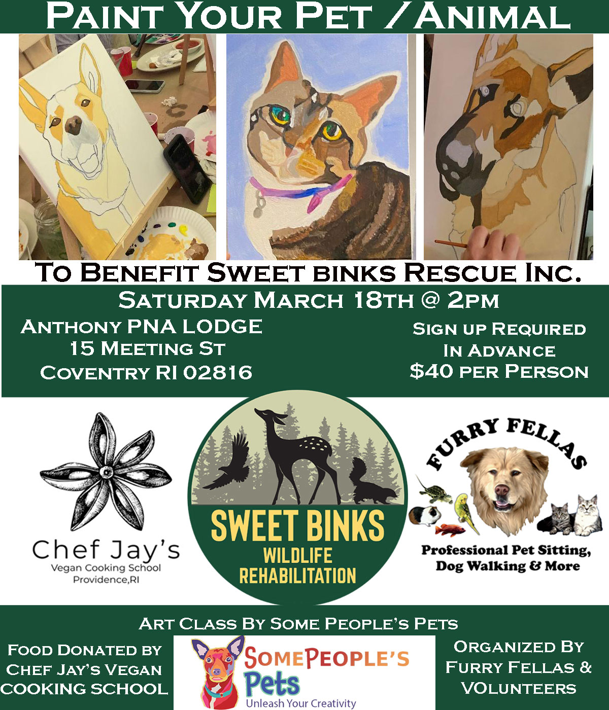 sweet binks 2023 Sweet binks flyer